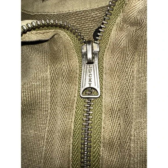 Jeep Spirit Zip Hooded Jacket Small Full Zip, Large Logo Stitching (2U-12) - Picture 9 of 11